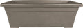 28 Inch Romana Large Rectangular Planter Box - Lightweight Outdoor Pot
