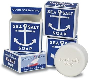 Swedish Dream Sea Salt Soap by Red Co. - 12 Bars 4.3 oz