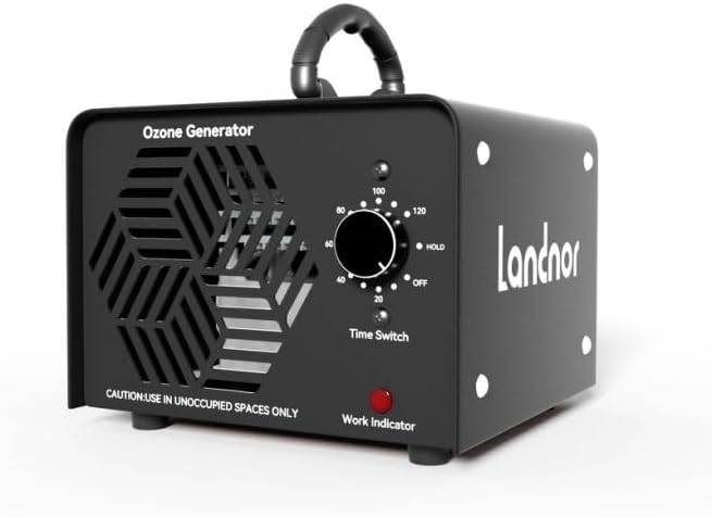 LANDNOR Ozone Generator 60,000mg/h - Purify 6000sqft!