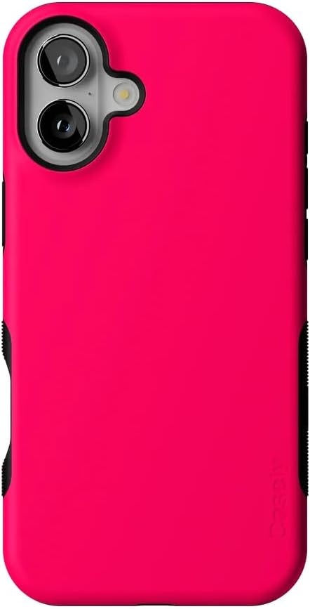 Casely iPhone 16 Case - Think Pink with Bold Protection