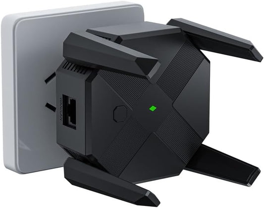2024 WiFi Extender Signal Booster for Home Coverage Up to 1200Mbps