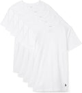 POLO RALPH LAUREN Slim Fit Undershirt 5-Pack Crews - Wicking Comfort