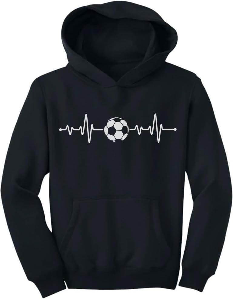 Youth Soccer Hoodie for Boys and Girls - Funny Sports Gift