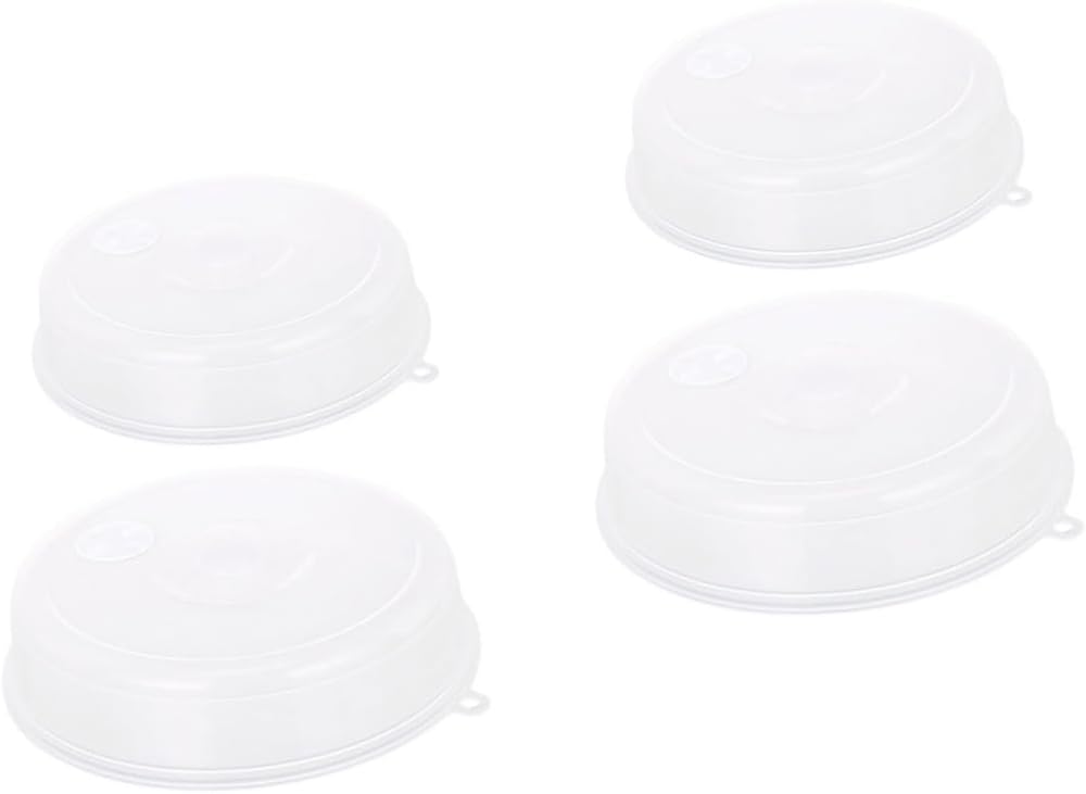 MAGNETIC Microwave Covers: Sealing Splatter for Food - 2 Sets