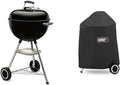 Weber 18in Original Kettle Charcoal Grill with Cover, Black