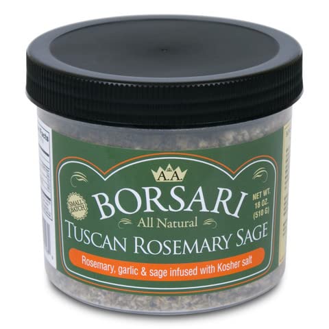 Borsari New Tuscan Rosemary Sage Seasoned Salt Blend