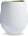 Corso Fiberstone Round Tapered Planter for Indoor and Outdoor Use