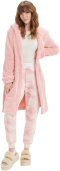 UGG Women's Aarti Robe - Hooded Faux Shearling Lounge Robe