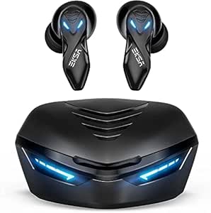 Bluetooth Gaming Earbuds with 38ms Low Latency and 36 Hours Playtime