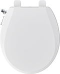 Bidet Toilet Seat Round with Dual Nozzles - Soft Close Comfort