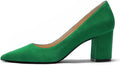 Pumps for Women Chunky Heels Comfortable Block Heel Work Dress Pump