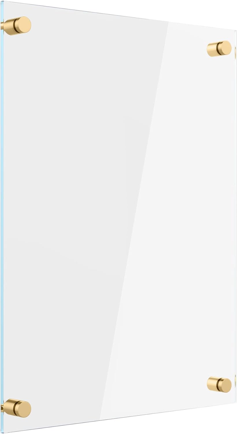 Acrylic Dry Erase Board for Home and Office - 12x18 Clear