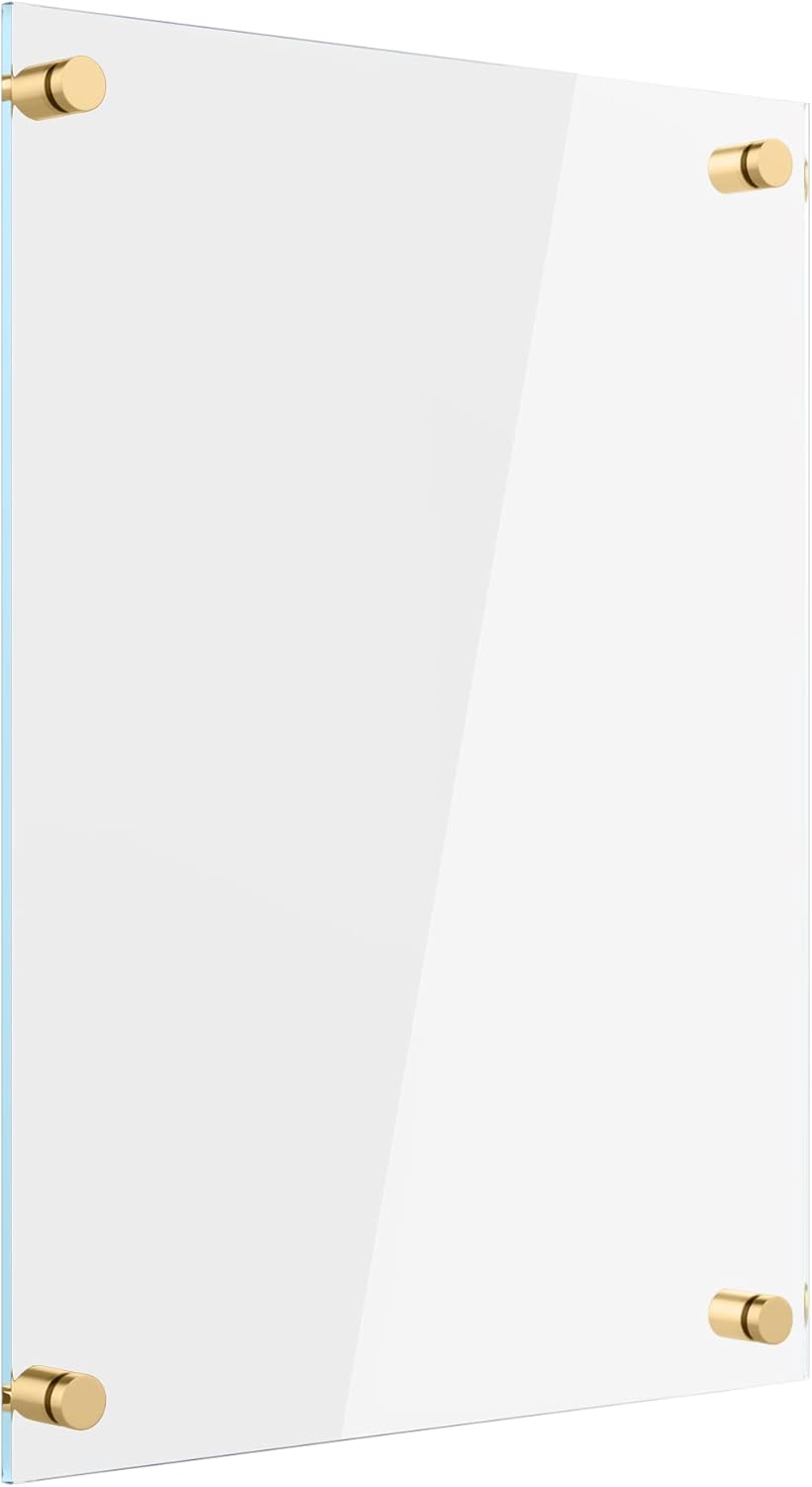 Acrylic Dry Erase Board for Home and Office - 11x14 Clear