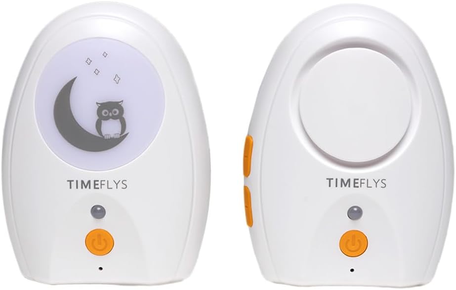 TimeFlys 2024 Paladin Baby Monitor - 2000 ft Range & Crystal Sound