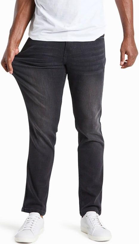 Mugsy Mens Jeans: Classic Fit Stretch Denim for Ultimate Comfort
