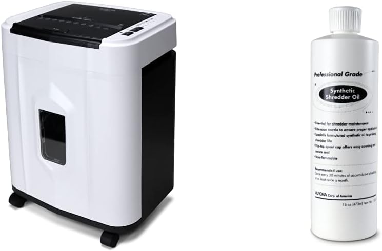 Aurora AU120MB High Security Micro-Cut Paper Shredder Review