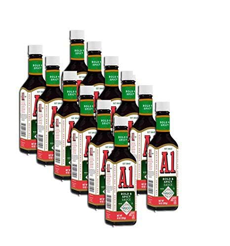 A.1. Bold & Spicy Sauce Bottle, Perfect for Steak Lovers