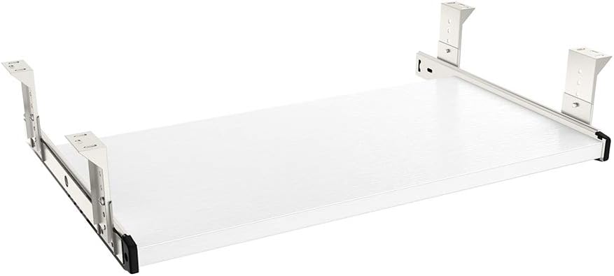 FRMSAET Keyboard Drawer Tray for Under Desk Adjustable Height