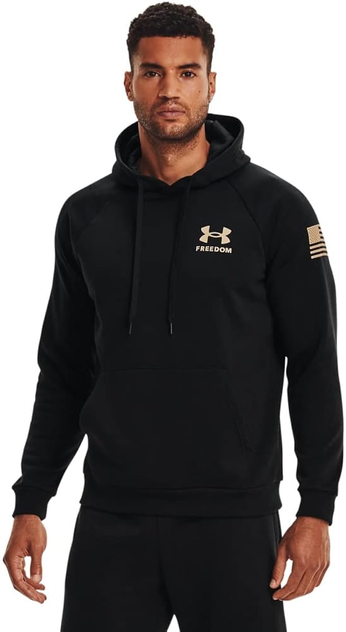 Under Armour Men's New Freedom Flag Hoodie for Comfort and Style
