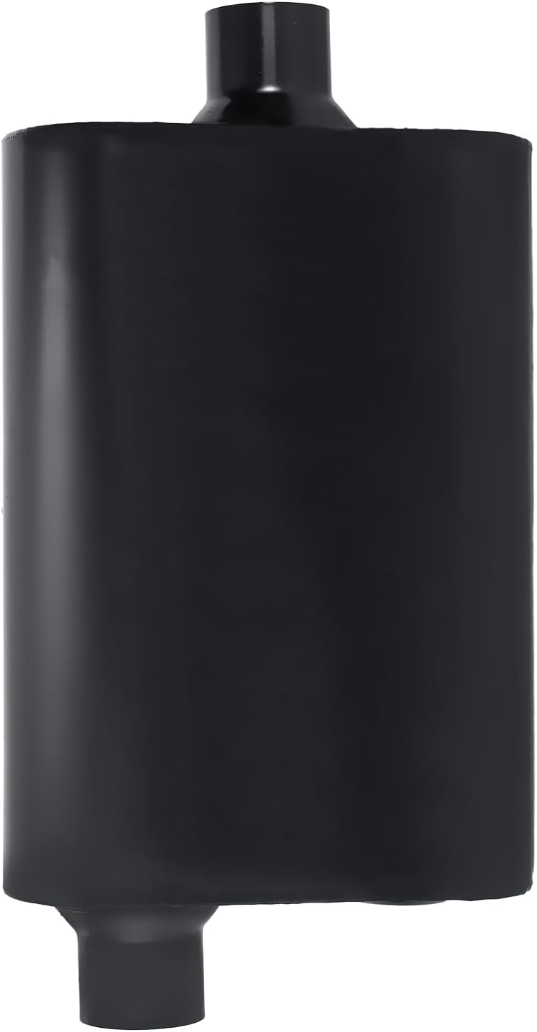 Universal Dual Chamber Performance Muffler for Automotive Exhaust
