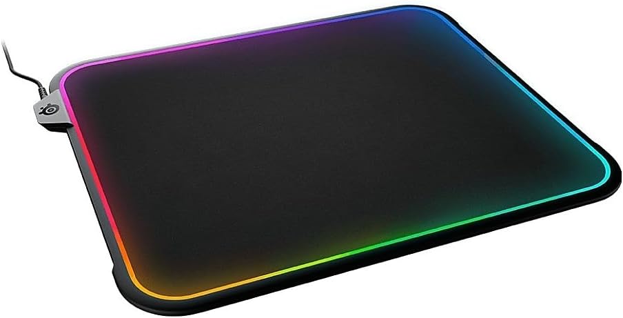 SteelSeries QcK Gaming Mouse Pad - Medium RGB Prism Cloth Review