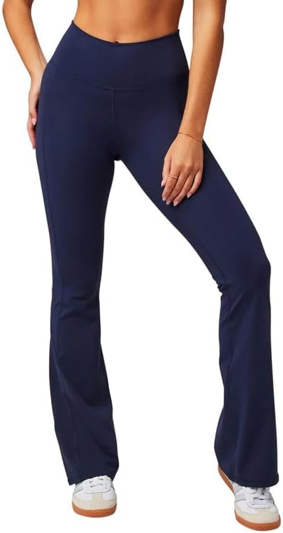 Fabletics Women's Oasis Pureluxe High-Waisted Kick Flare Leggings
