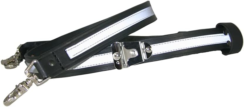 Boston Leather Firefighter's Radio Strap for Safety and Comfort