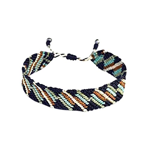 Custom Made Colorful Striped Knot Sailor Bracelet for Adults