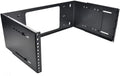 4U Hinged Extendable Wall Mount Bracket, Collapsible Network Rack