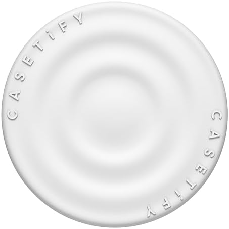 CASETiFY Snappy Ripple Grip Stand for Magsafe Phones - White