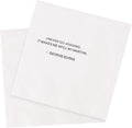 Hilarious Cocktail Napkins: Never Jog, Just Sip! (George Burns)