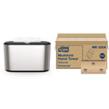 Tork Xpress Paper Towel Dispenser and H2 Multifold Hand Towels
