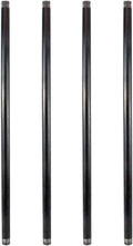 3/4 in 54 in Heavy Duty Grey Metal Pipe - Industrial DIY