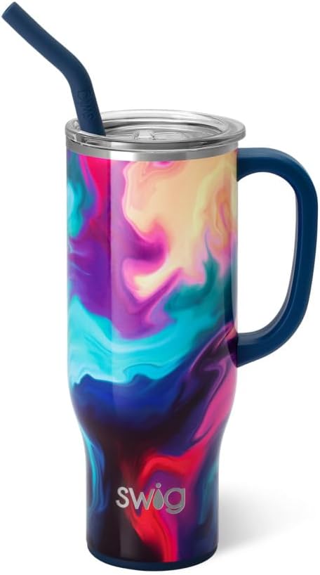 Swig Life 30oz Mega Mug - Insulated Tumbler with Handle