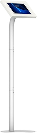 VidaMount White Enclosure and Floor Stand Compatible with Galaxy Tab