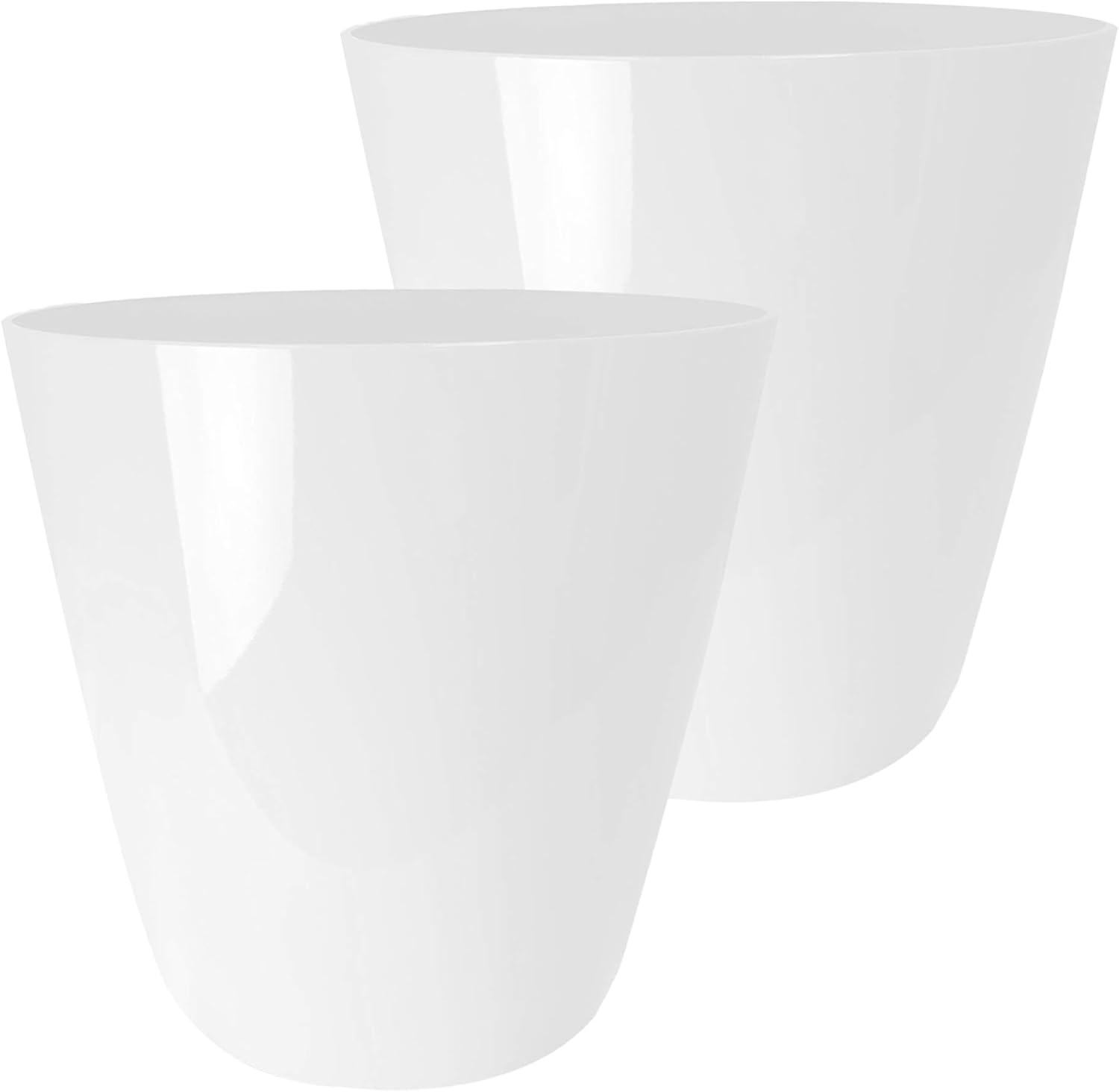 Self-Watering Pot for Indoor and Outdoor Plants - 10 in White