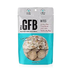 Coconut Cashew Protein Balls - Gluten Free Brothers Snack Bites