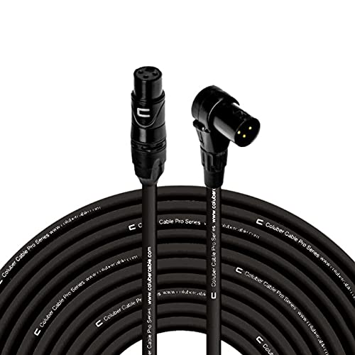 Balanced XLR Cable Female to Right Angle XLR Male - 150 Feet