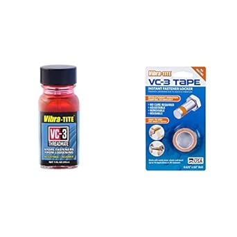 Vibra-TITE VC-3 Threadmate: Instant Threadlocker & Tape Combo