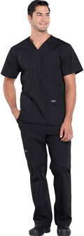 Cherokee Scrub Set for Men 2-Piece V-Neck & Cargo Pant - Durable made