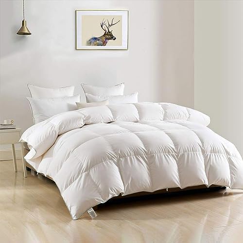 DWR Luxury Down Feather Comforter for Full/Queen Beds