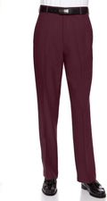 Men's Flat Front Dress Pants Modern Fit for Every Day Wear