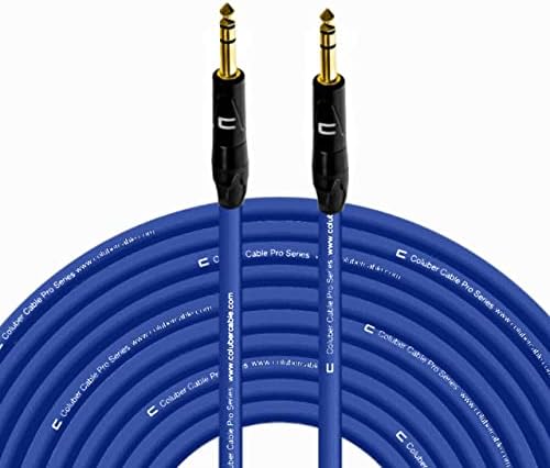 Coluber Cable 1/4 TRS Male to Male - 150 Feet for Musicians