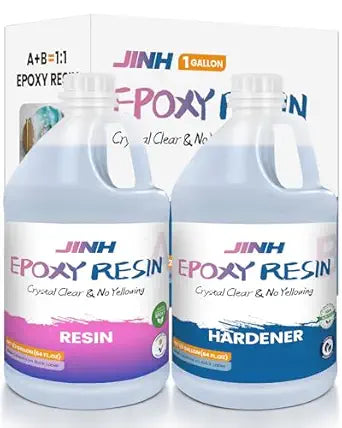 Epoxy Resin 1 Gallon Crystal Clear for Food Contact Surfaces