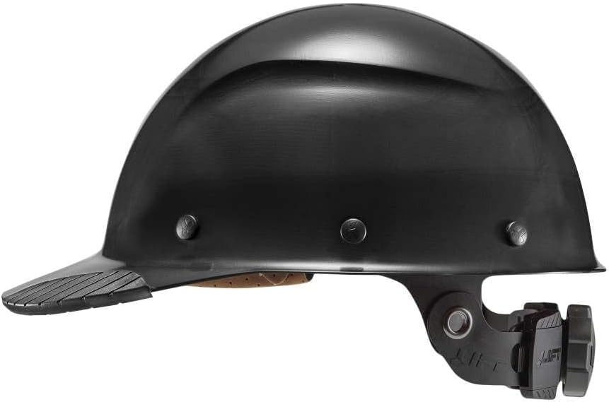 DAX Fiber Resin Cap Brim in Matte Black - Pack of 20 Units