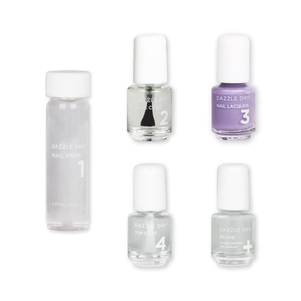 Dazzle Dry Mini Kit 4 Step System for Perfect Manicures