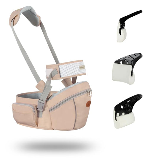 Baby Hip Seat Carrier with Huge Storage for Comfort and Safety