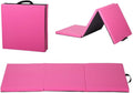Gymnastics Tumbling Mat 4x8 Foldable PU Leather - Portable Practice