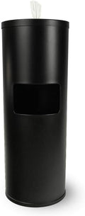 Zogics Gym Wipes Dispenser Stand and Trash Bin - Dual-Purpose Floor
