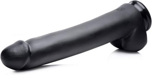 The Master Suction Cup Dildo - Large Realistic Black Toy